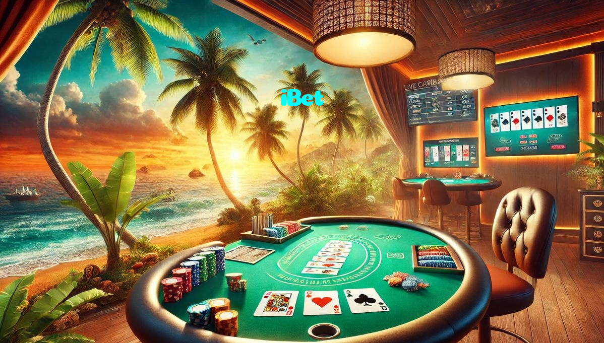 iBet casino presented on mobile device in Pakistan with slots and live games
